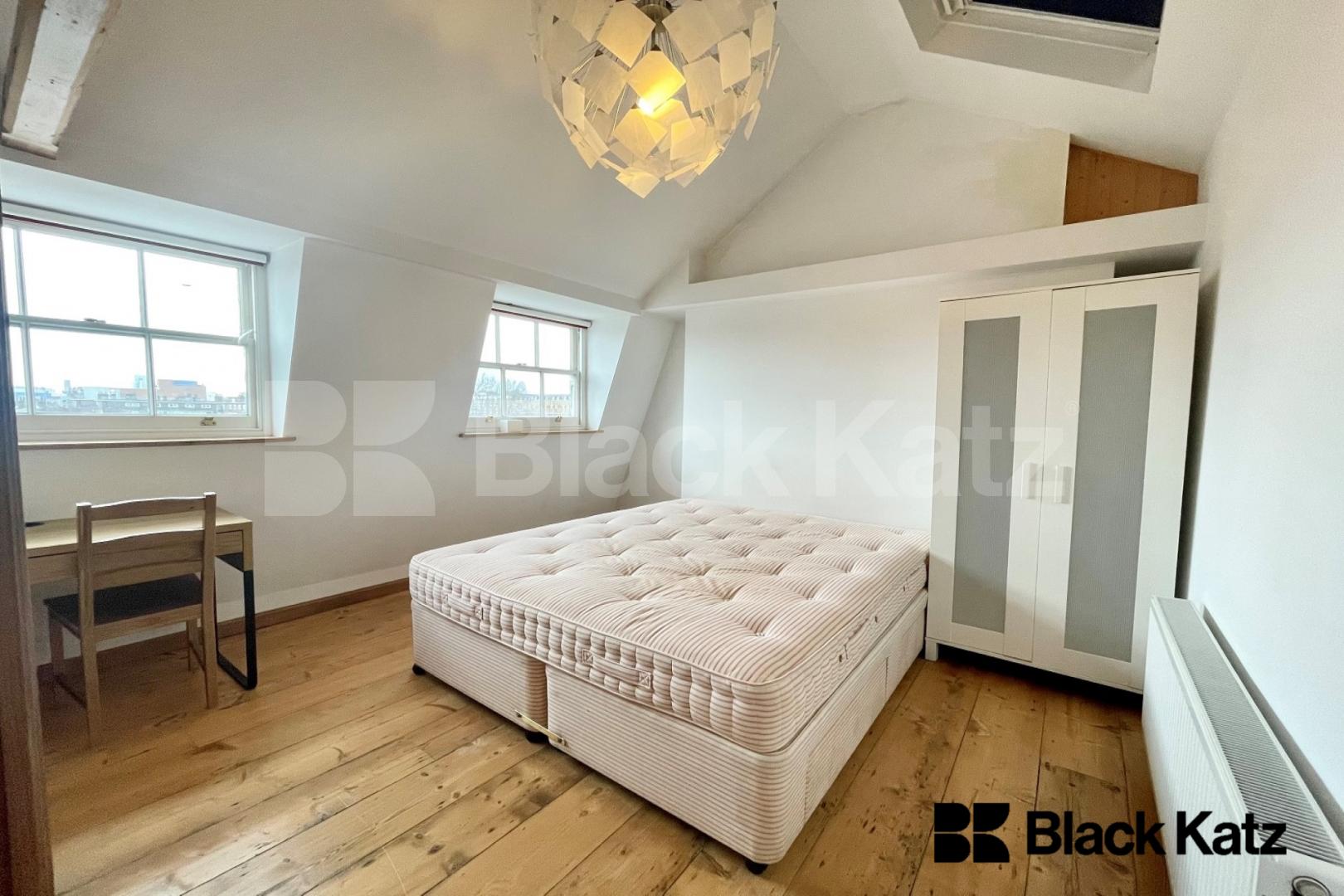  top floor conversion boasts stylish decor throughout and an abundance of light Surrey Square, Elephant & Castle